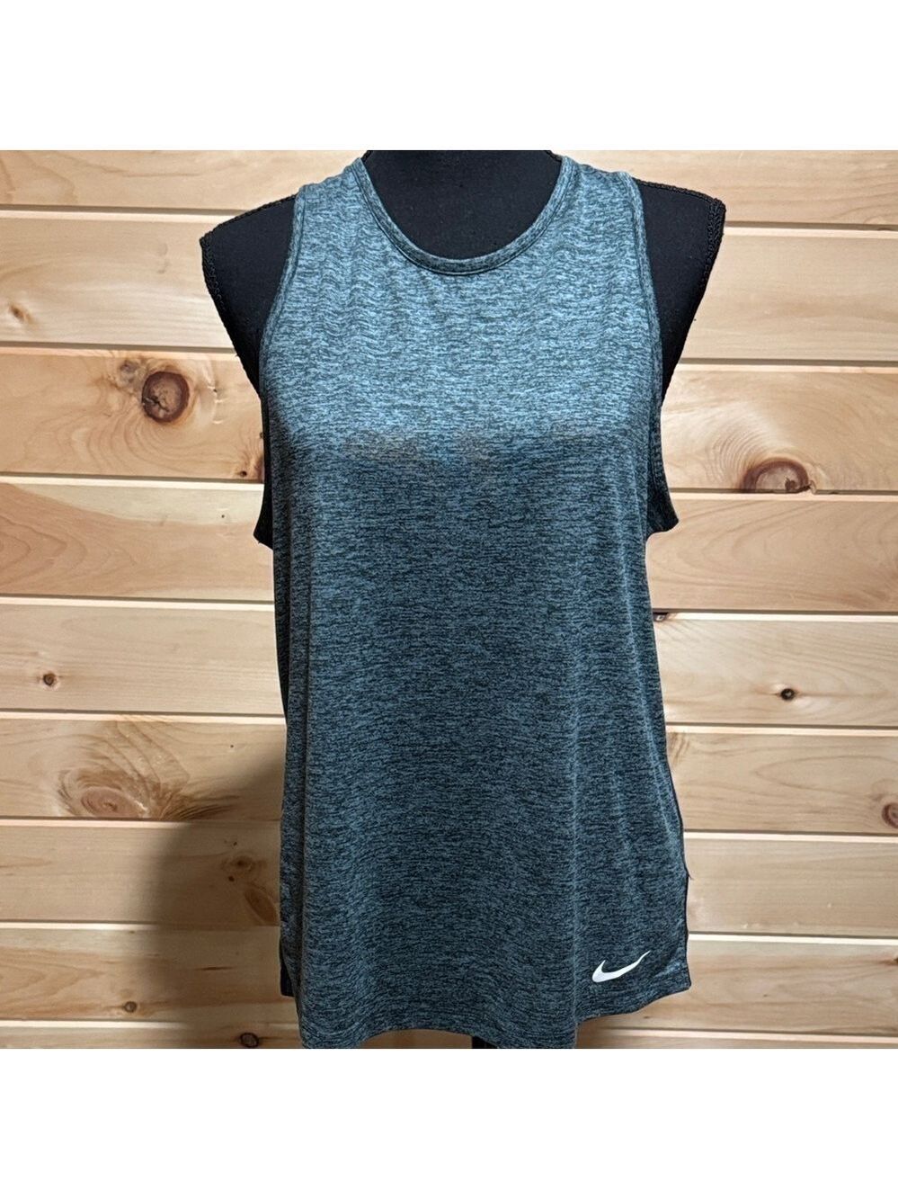 Nike Women's Muscle Tee Gray Heather